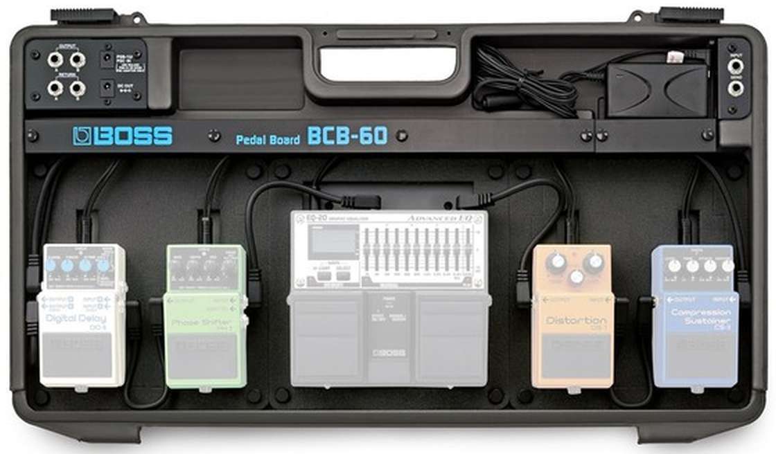 BOSS BCB-60の使い方（ペダルボードの配線方法）。。: kasumi ＜音楽な 