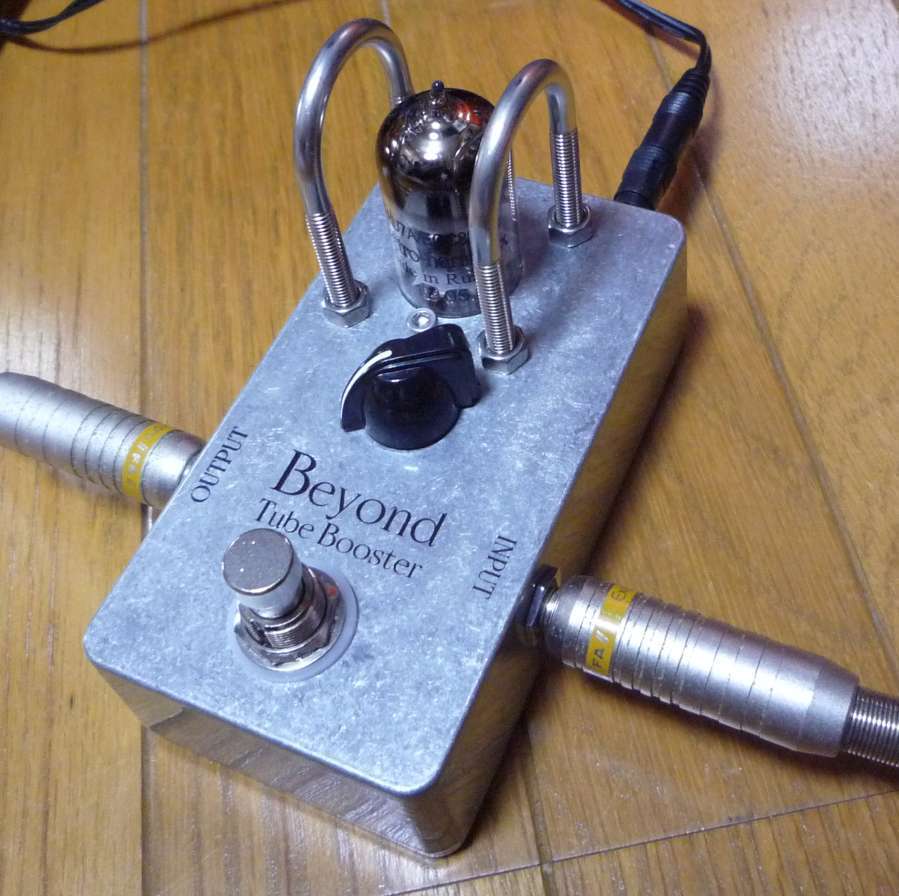 12AU7A真空管を実装したブースター、Things＜Beyond Tube Booster