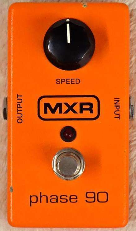 MXR PHASE 90 使い方のコツは、SPEED設定よりオン-オフの音量差 