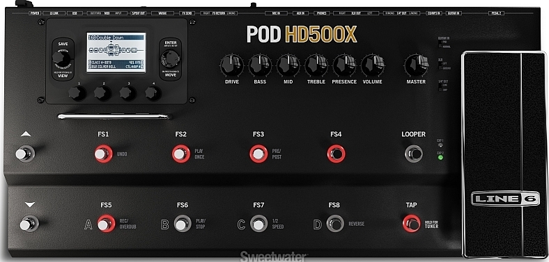 POD HD500X グローバル・セッティングとフラッシュ・メモリー初期化